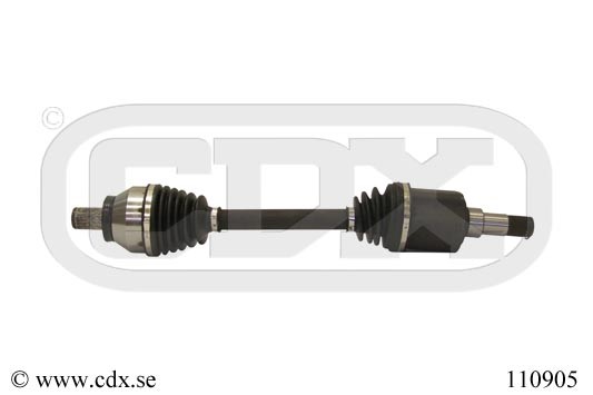 Drivaxel, framaxel vänster Cdx 110905 CDX