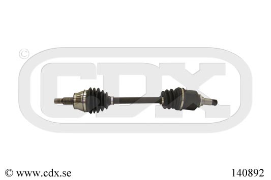 Drivaxel, framaxel vänster Cdx 140892 CDX