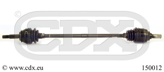 Drivaxel, framaxel höger Cdx 150012 CDX