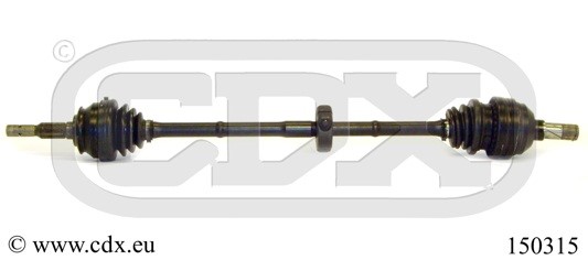 Drivaxel, framaxel höger Cdx 150315 CDX