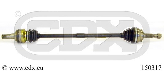 Drivaxel, framaxel höger Cdx 150317 CDX