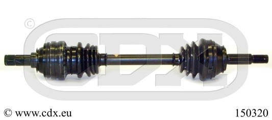Drivaxel, framaxel vänster Cdx 150320 CDX