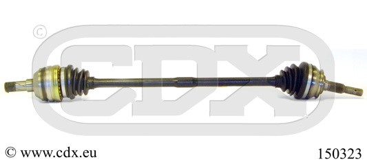 Drivaxel, framaxel höger Cdx 150323 CDX