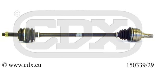 Drivaxel, framaxel höger Cdx 150339/29 CDX