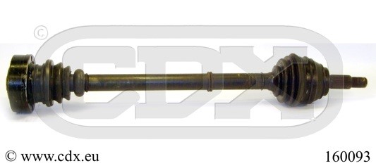 Drivaxel, framaxel vänster Cdx 160093 CDX