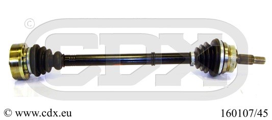 Drivaxel, framaxel vänster Cdx 160107/45 CDX