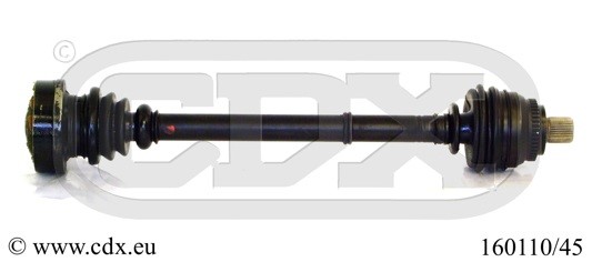 Drivaxel, Framaxel, framaxel höger Cdx 160110/45 CDX