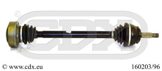 Drivaxel Audi Coupe B2 (81, 855, 856), framaxel vänster Cdx 16020 CDX