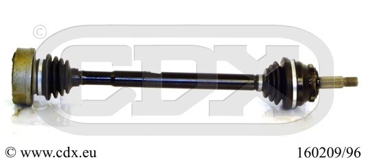 Drivaxel Audi Coupe B2 (81, 855, 856), framaxel vänster Cdx 16020 CDX