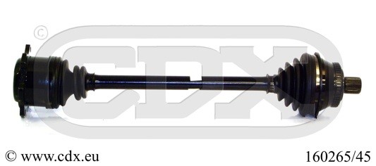 Drivaxel, framaxel vänster Cdx 160265/45 CDX