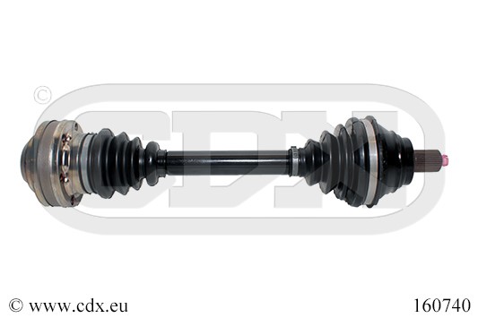 Drivaxel, framaxel vänster, framaxel höger Cdx 160740 CDX
