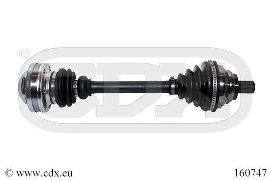 Drivaxel, framaxel vänster Cdx 160747 CDX