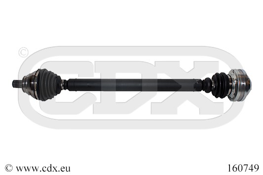 Drivaxel, framaxel höger Cdx 160749 CDX