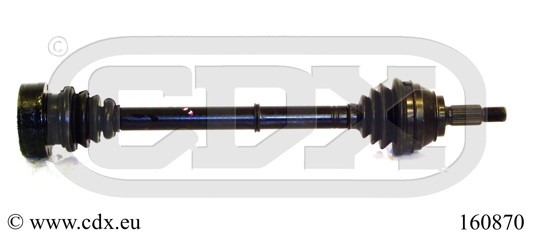 Drivaxel, framaxel höger Cdx 160870 CDX