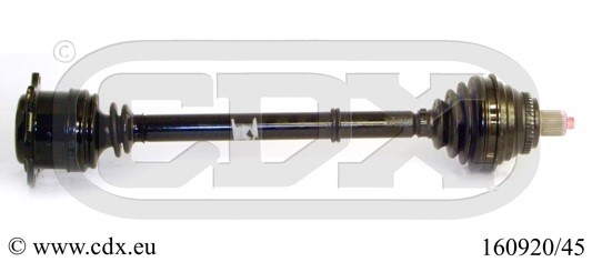 Drivaxel, framaxel vänster Cdx 160920/45 CDX
