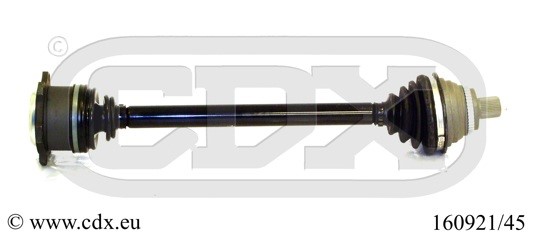 Drivaxel, framaxel höger Cdx 160921/45 CDX