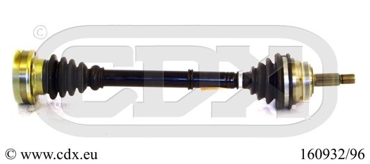 Drivaxel, Framaxel, framaxel höger Cdx 160932/96 CDX