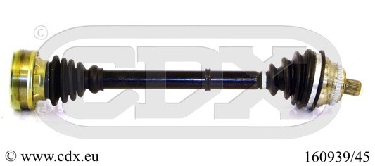 Drivaxel, Framaxel, framaxel vänster, Vänster Cdx 160939/45 CDX