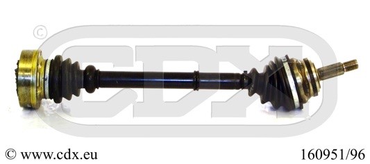Drivaxel Audi 90 B3 (893, 894, 8a2), framaxel vänster Cdx 160951/ CDX