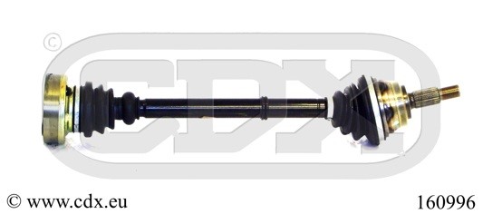 Drivaxel, Bakaxel, Bakaxel höger Cdx 160996 CDX