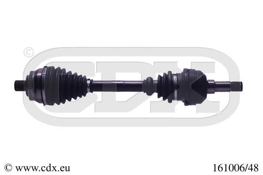 Drivaxel, framaxel vänster Cdx 161006/48 CDX