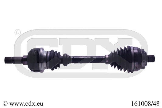 Drivaxel, framaxel vänster Cdx 161008/48 CDX