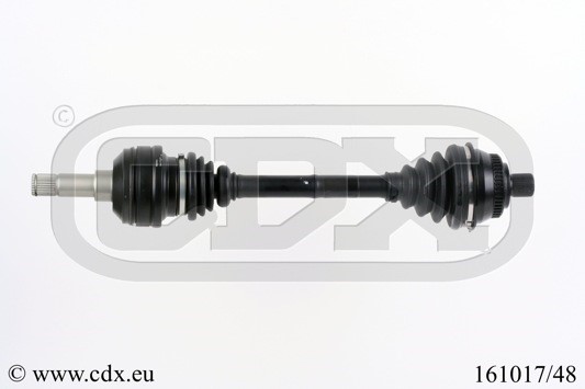 Drivaxel, framaxel vänster Cdx 161017/48 CDX