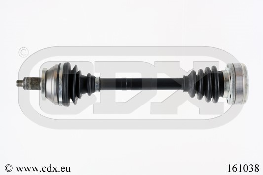Drivaxel, framaxel vänster Cdx 161038 CDX
