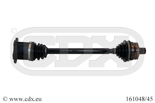 Drivaxel, framaxel vänster Cdx 161048/45 CDX