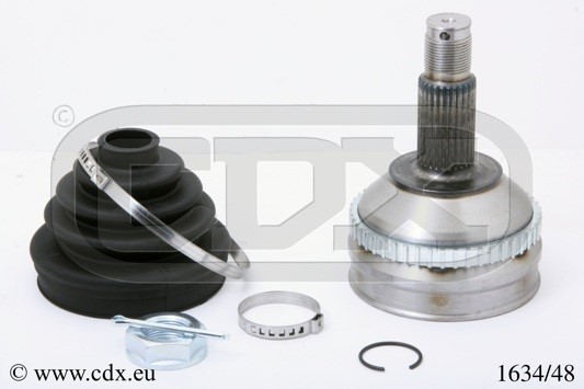 Drivknut, På hjulsidan Cdx 1634/48 CDX
