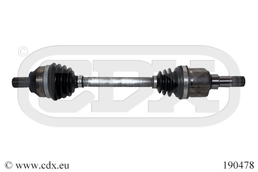 Drivaxel, framaxel vänster Cdx 190478 CDX