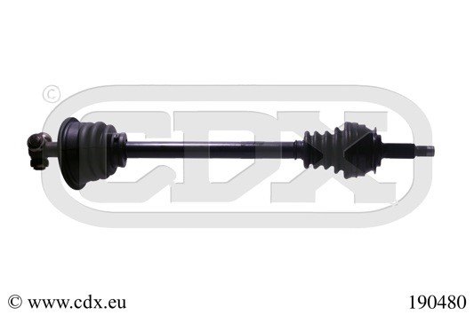 Drivaxel Volvo 480 (482), framaxel vänster Cdx 190480 CDX