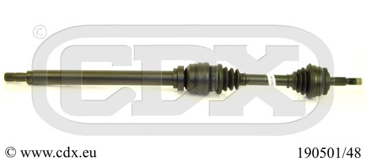 Drivaxel, framaxel höger Cdx 190501/48 CDX