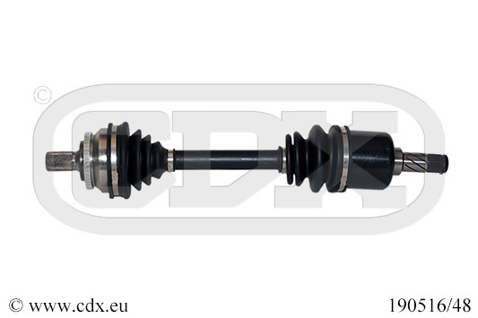 Drivaxel, framaxel vänster CDX
