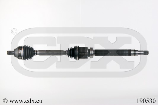 Drivaxel, framaxel höger Cdx 190530 CDX