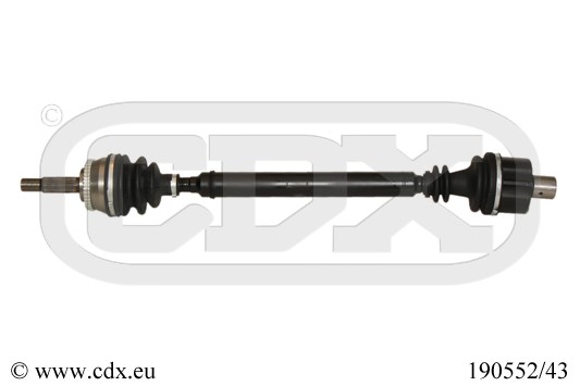 Drivaxel, framaxel höger Cdx 190552/43 CDX