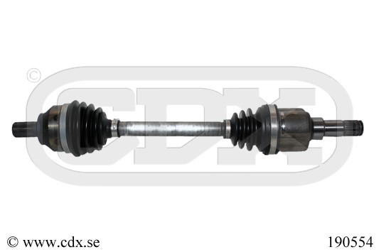 Drivaxel, framaxel vänster Cdx 190554 CDX