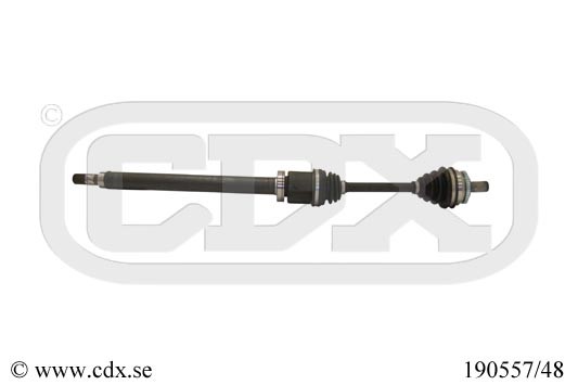 Drivaxel Volvo S80 I (184), framaxel höger Cdx 190557/48 CDX Drivaxel Volvo S80 I (184), framaxel höger Cdx 190557/48 CDX
