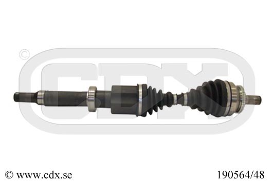 Drivaxel Volvo S80 I (184), framaxel höger Cdx 190564/48 CDX