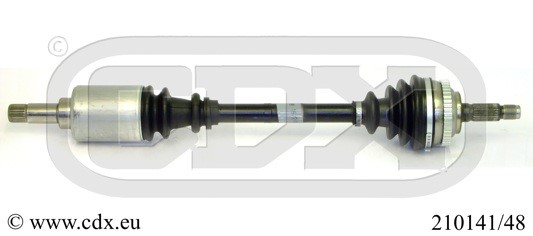 Drivaxel, framaxel vänster Cdx 210141/48 CDX
