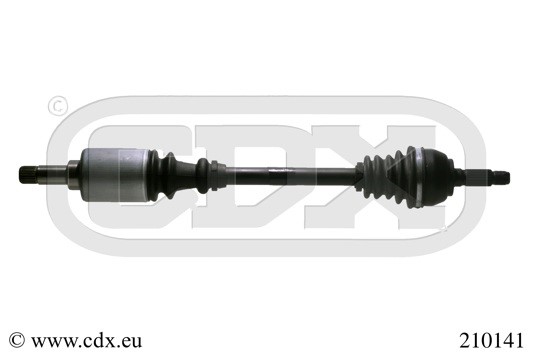 Drivaxel, framaxel vänster Cdx 210141 CDX