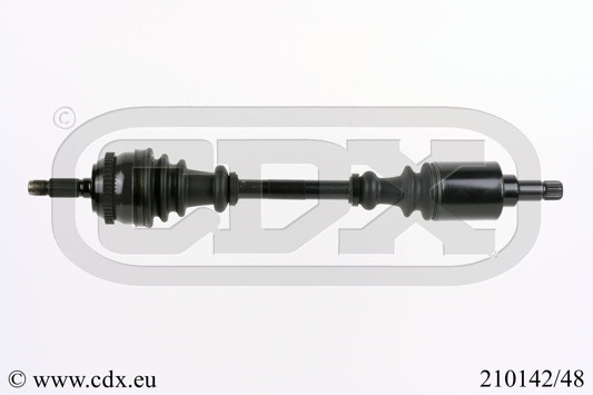 Drivaxel Citroen Saxo (s0, S1), framaxel vänster Cdx 210142/48 CDX