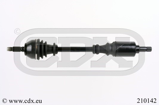 Drivaxel Citroen Saxo (s0, S1), framaxel vänster Cdx 210142 CDX
