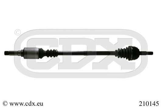 Drivaxel, framaxel höger Cdx 210145 CDX