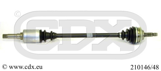 Drivaxel, framaxel höger, framaxel vänster Cdx 210146/48 CDX Drivaxel, framaxel höger, framaxel vänster Cdx 210146/48 CDX