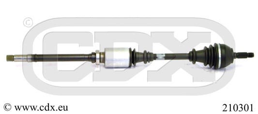 Drivaxel, framaxel höger Cdx 210301 CDX