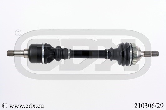 Drivaxel Citroen Zx (n2), framaxel vänster Cdx 210306/29 CDX