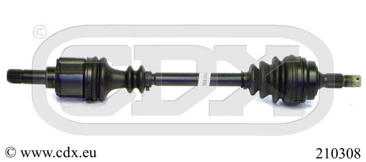 Drivaxel, framaxel vänster, Vänster Cdx 210308 CDX