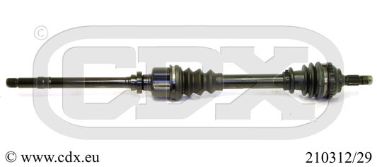 Drivaxel, framaxel höger Cdx 210312/29 CDX