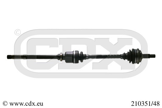 Drivaxel, Framaxel, framaxel höger, Höger Cdx 210351/48 CDX